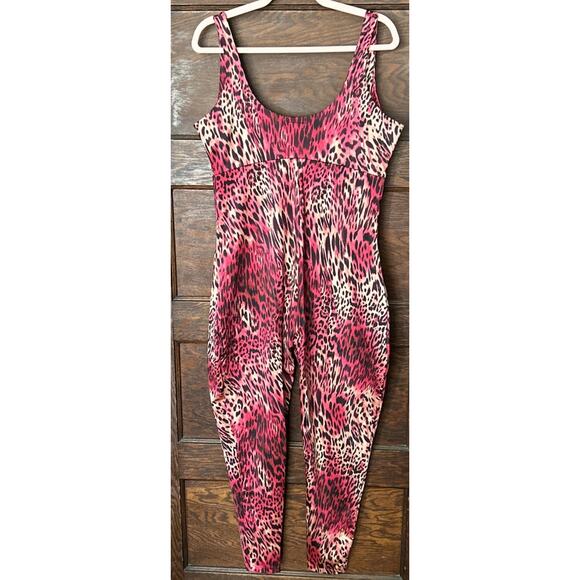 NWT Yitty Pink Headliner Shaping Catsuit Jumpsuit Shapewear by Fabletics 2X - Picture 3 of 9